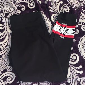 NWOT PINK VS yoga leggings